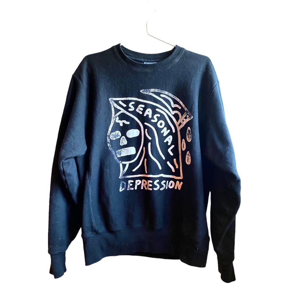 Goth Graphic Champion Sweatshirt